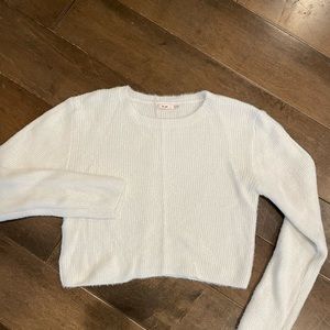 Mi Ami Crop eyelash sweater